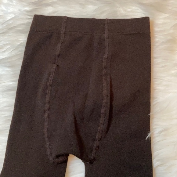 Walmart brand Chocolate brown leggings tights pant - Picture 6 of 14